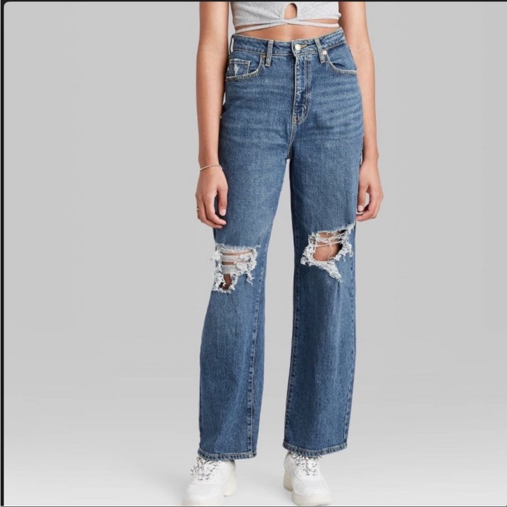 Women’s Wild Fable Super High-Rise Baggy Jeans